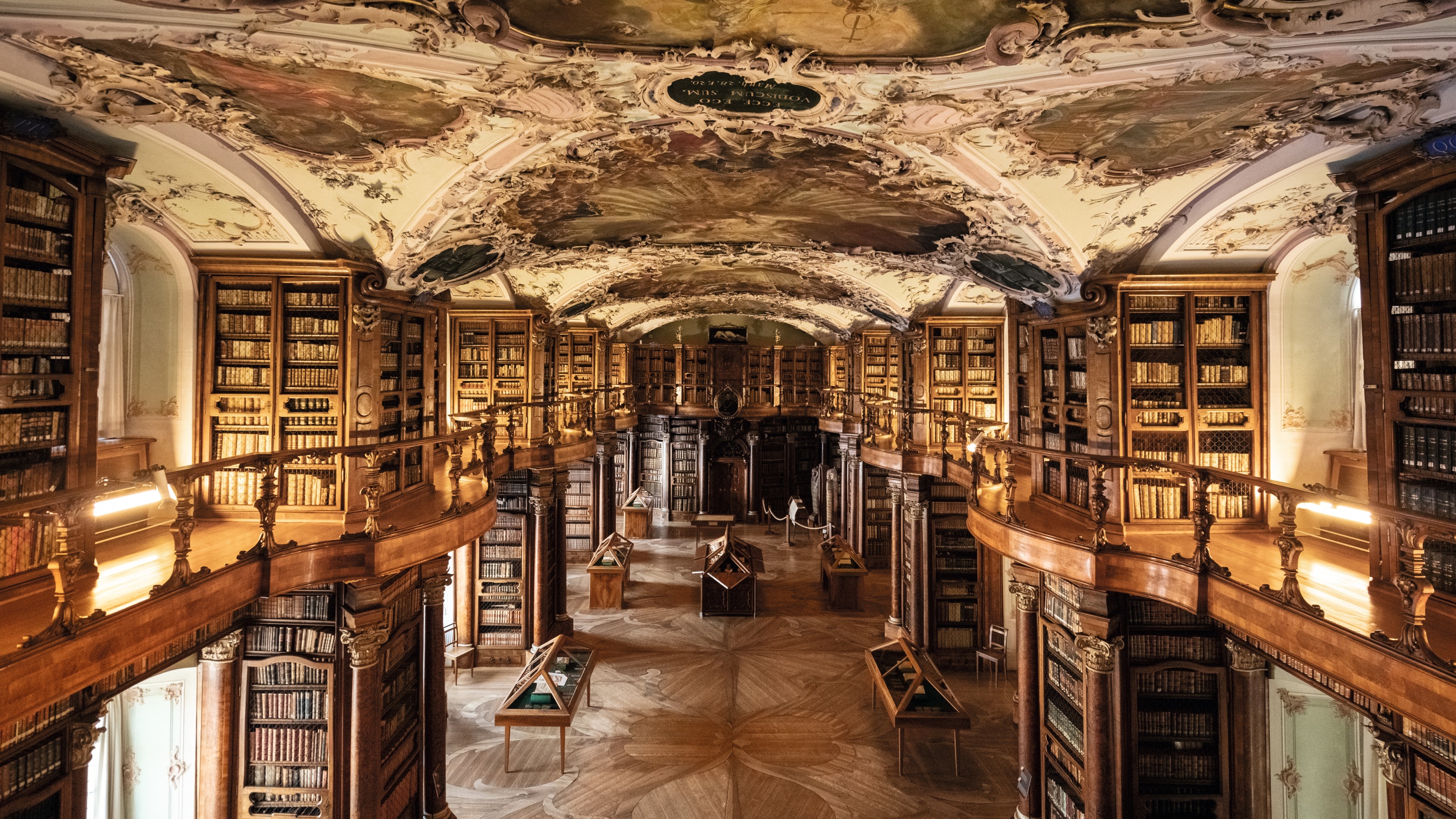 Stiftsbibliothek Abbey Library St. Gallen Switzerland 